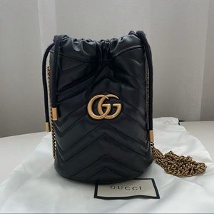 GG Marmont mini bucket bag